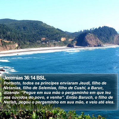 Jeremias 36:14 BSL Bible Verse Image