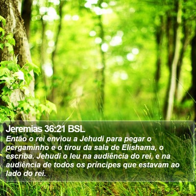 Jeremias 36:21 BSL Bible Verse Image