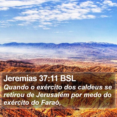 Jeremias 37:11 BSL Bible Verse Image