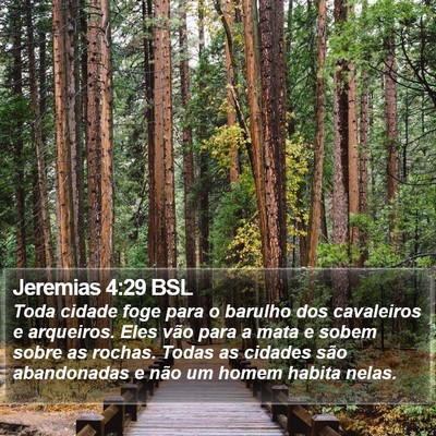 Jeremias 4:29 BSL Bible Verse Image