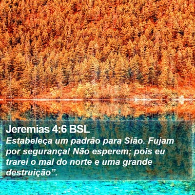 Jeremias 4:6 BSL Bible Verse Image