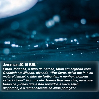 Jeremias 40:15 BSL Bible Verse Image