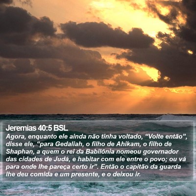 Jeremias 40:5 BSL Bible Verse Image