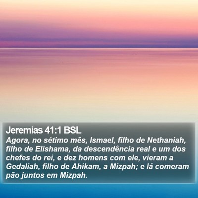 Jeremias 41:1 BSL Bible Verse Image