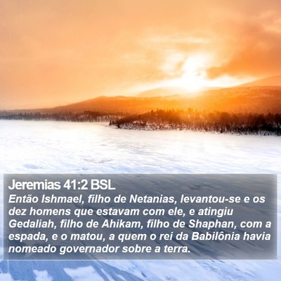 Jeremias 41:2 BSL Bible Verse Image