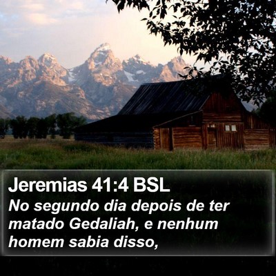 Jeremias 41:4 BSL Bible Verse Image