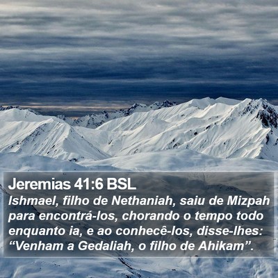 Jeremias 41:6 BSL Bible Verse Image