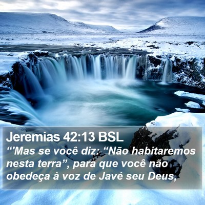Jeremias 42:13 BSL Bible Verse Image