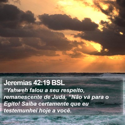 Jeremias 42:19 BSL Bible Verse Image