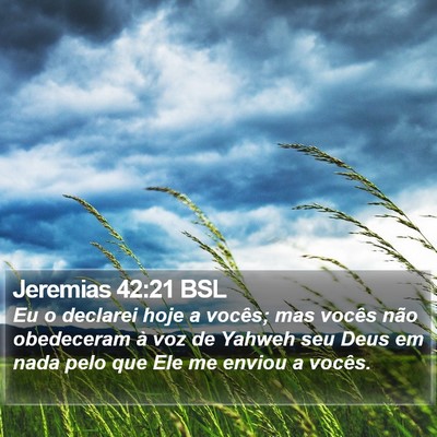 Jeremias 42:21 BSL Bible Verse Image