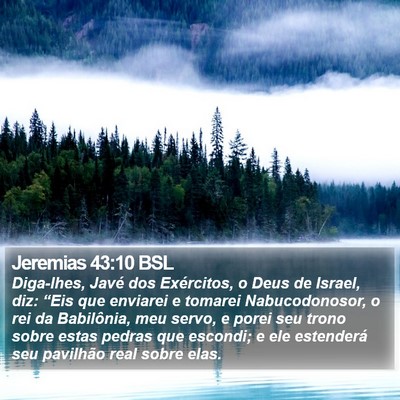 Jeremias 43:10 BSL Bible Verse Image