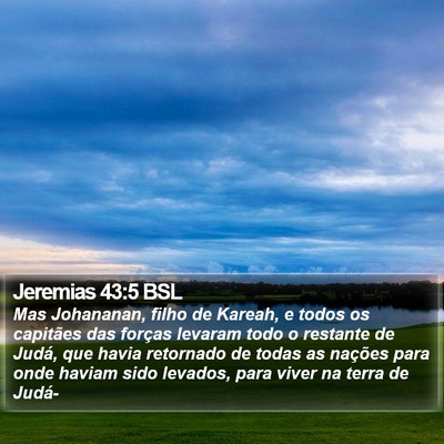 Jeremias 43:5 BSL Bible Verse Image