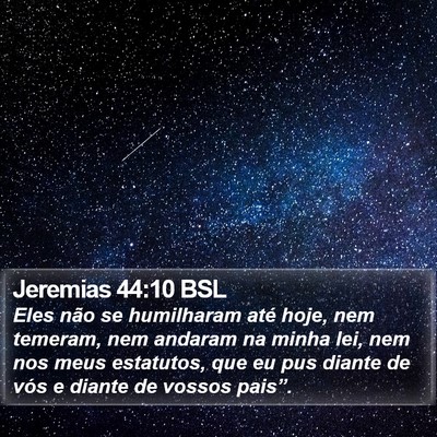 Jeremias 44:10 BSL Bible Verse Image