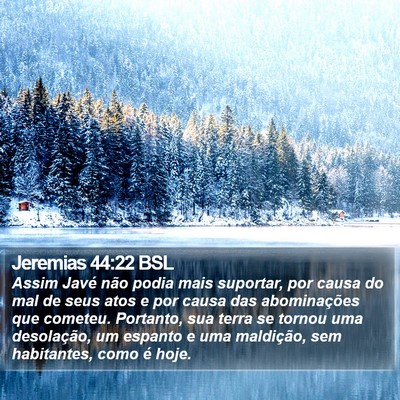 Jeremias 44:22 BSL Bible Verse Image