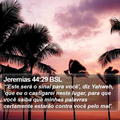 Jeremias 44:29 BSL Bible Verse Image