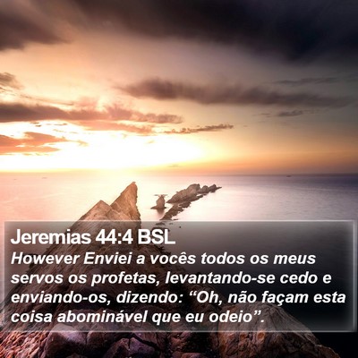 Jeremias 44:4 BSL Bible Verse Image