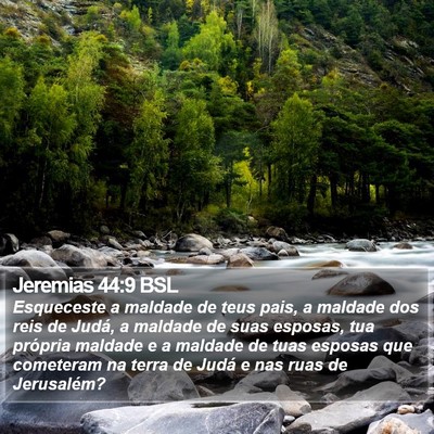 Jeremias 44:9 BSL Bible Verse Image