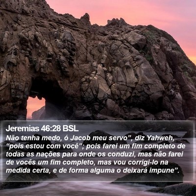 Jeremias 46:28 BSL Bible Verse Image
