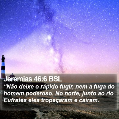 Jeremias 46:6 BSL Bible Verse Image