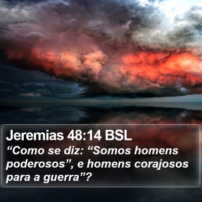 Jeremias 48:14 BSL Bible Verse Image