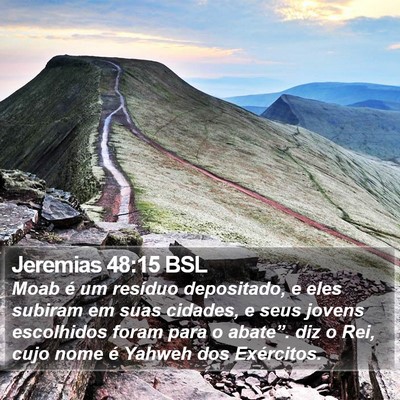 Jeremias 48:15 BSL Bible Verse Image
