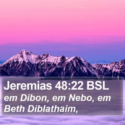 Jeremias 48:22 BSL Bible Verse Image