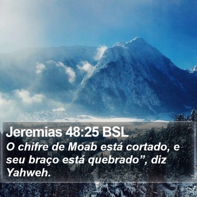 Jeremias 48:25 BSL Bible Verse Image