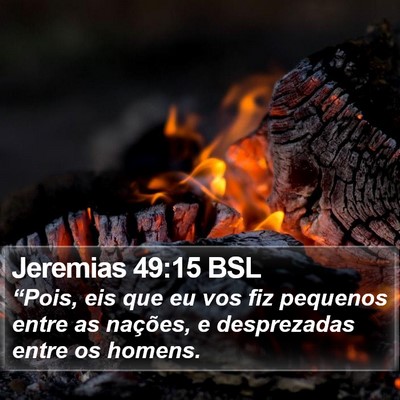 Jeremias 49:15 BSL Bible Verse Image