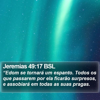 Jeremias 49:17 BSL Bible Verse Image