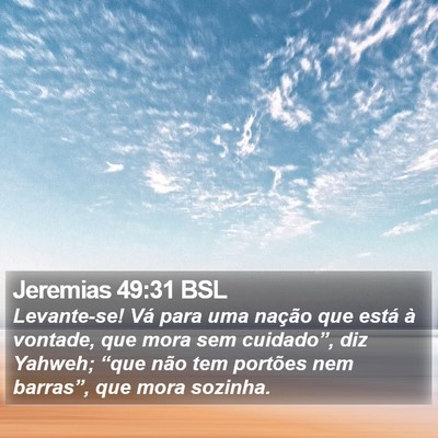 Jeremias 49:31 BSL Bible Verse Image