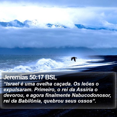 Jeremias 50:17 BSL Bible Verse Image