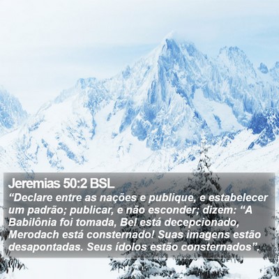 Jeremias 50:2 BSL Bible Verse Image