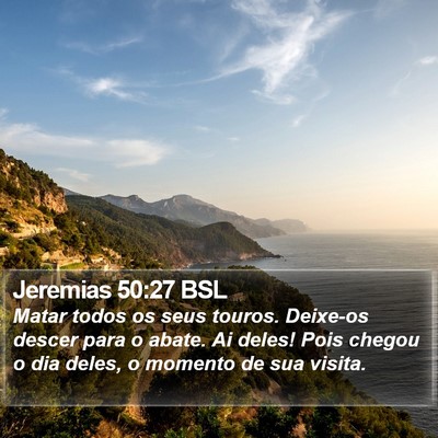Jeremias 50:27 BSL Bible Verse Image