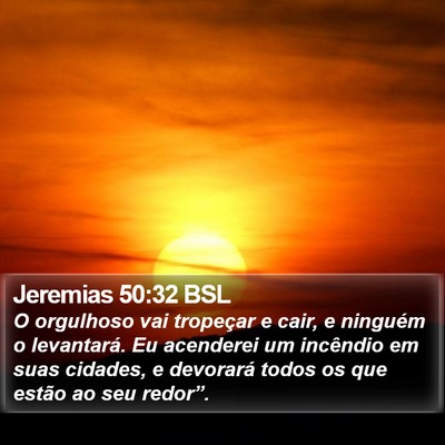 Jeremias 50:32 BSL Bible Verse Image