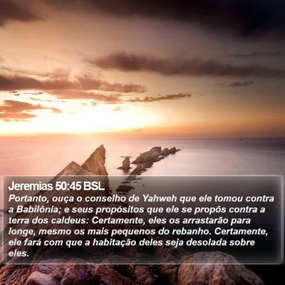 Jeremias 50:45 BSL Bible Verse Image