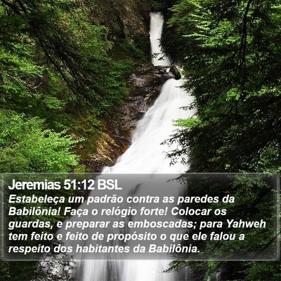 Jeremias 51:12 BSL Bible Verse Image