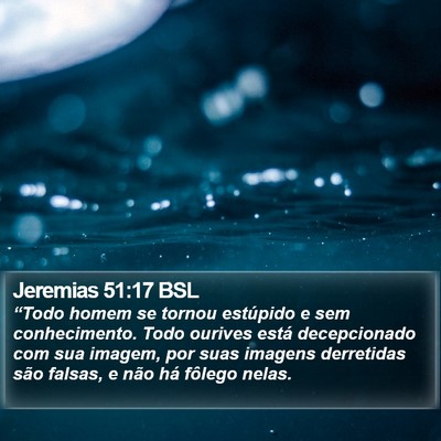 Jeremias 51:17 BSL Bible Verse Image