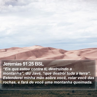 Jeremias 51:25 BSL Bible Verse Image