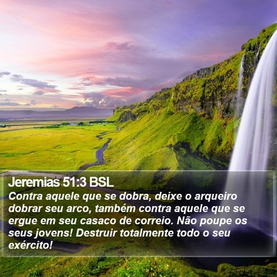 Jeremias 51:3 BSL Bible Verse Image