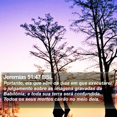 Jeremias 51:47 BSL Bible Verse Image
