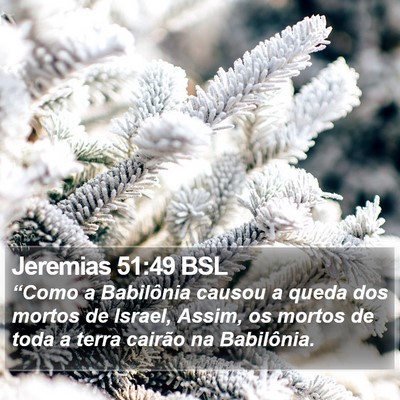 Jeremias 51:49 BSL Bible Verse Image