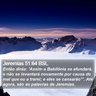 Jeremias 51:64 BSL Bible Verse Image