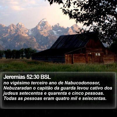 Jeremias 52:30 BSL Bible Verse Image