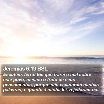 Jeremias 6:19 BSL Bible Verse Image