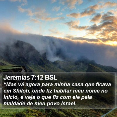 Jeremias 7:12 BSL Bible Verse Image