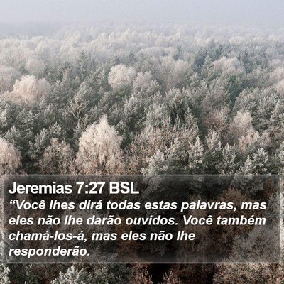 Jeremias 7:27 BSL Bible Verse Image