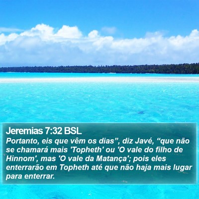 Jeremias 7:32 BSL Bible Verse Image