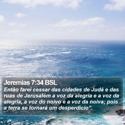 Jeremias 7:34 BSL Bible Verse Image