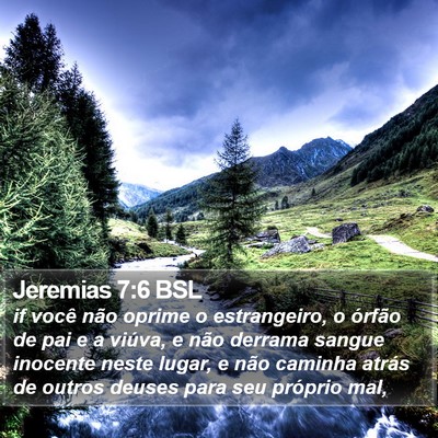Jeremias 7:6 BSL Bible Verse Image