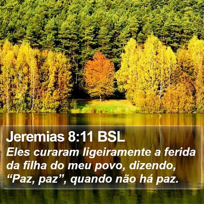 Jeremias 8:11 BSL Bible Verse Image